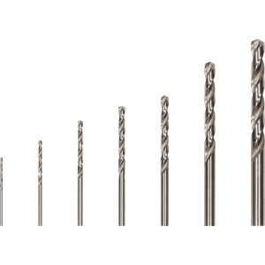 7-teiliges Bosch Spiralbohrer-Set Pro Stainless Steel HSS-Co für Edelstahl und Stahl.