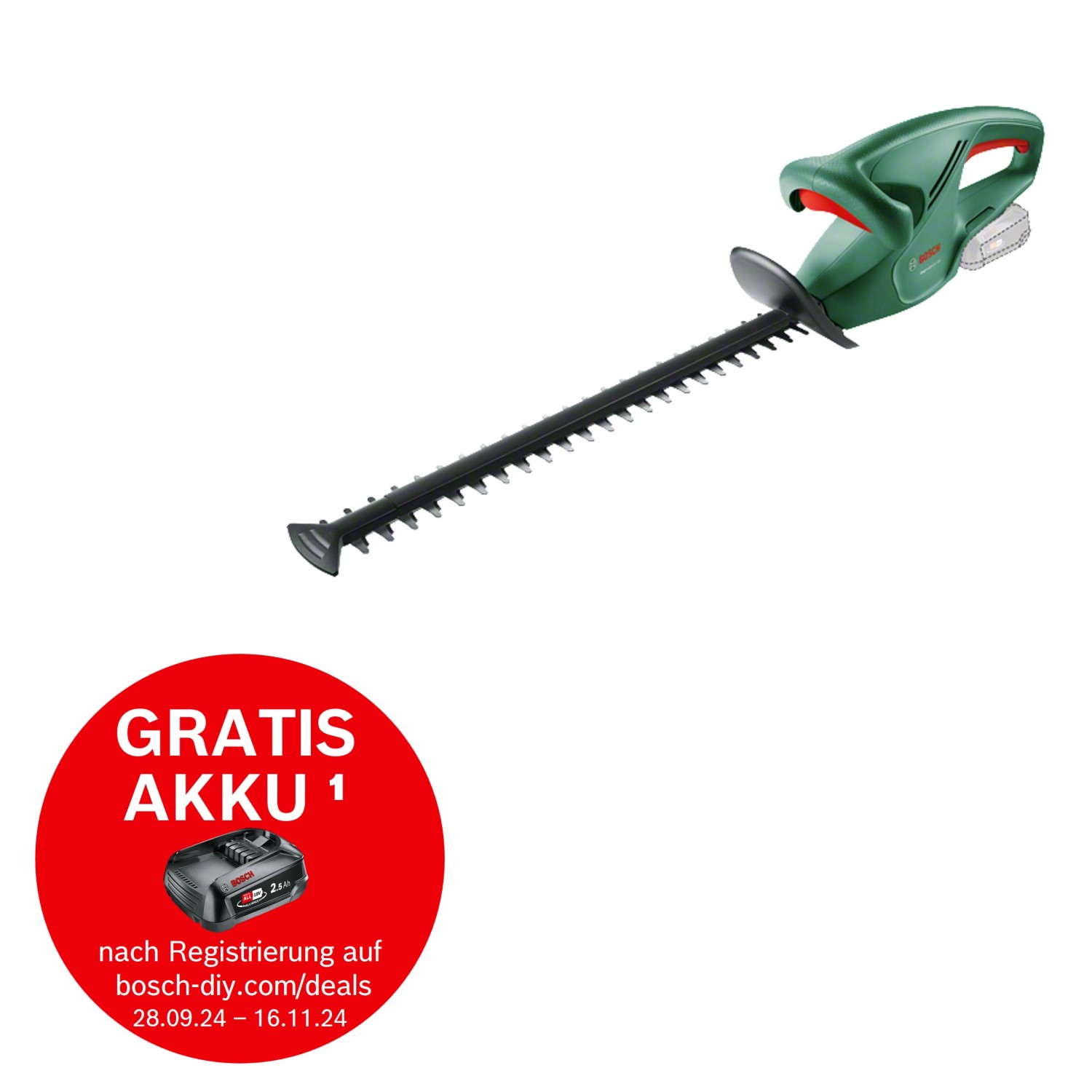 Bosch Akku-Heckenschere EasyHedgeCut für 18V Solo