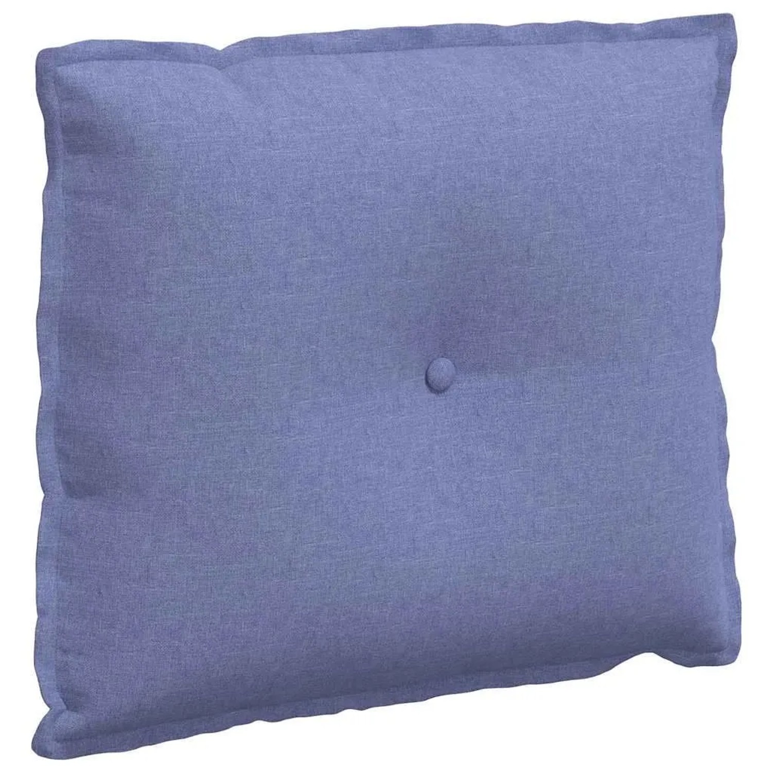 vidaXL Rückenkissen Jeans Blau 60 x 19 x 50 cm Stoff 42014672