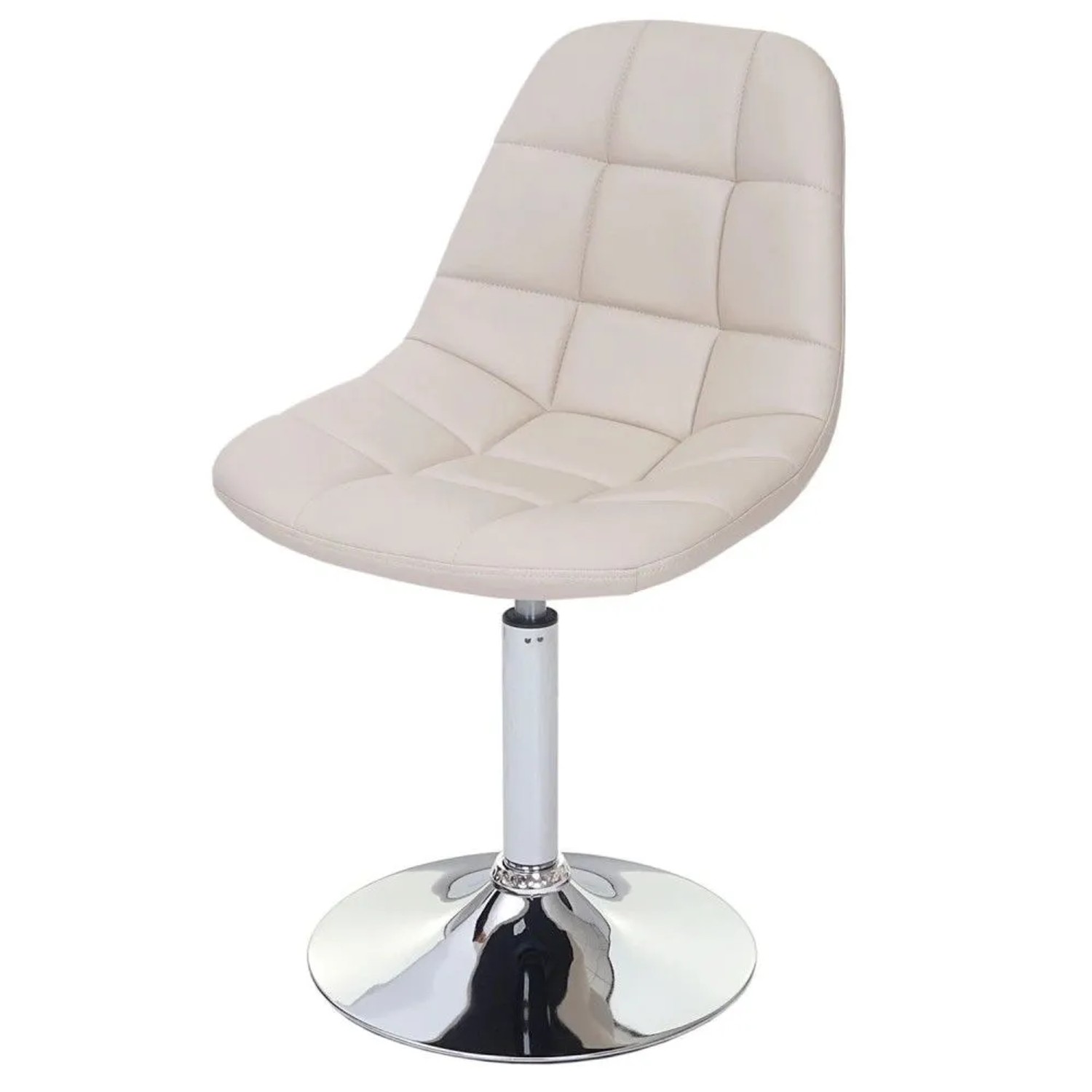 MCW Esszimmerstuhl A60 2er-Set Kunstleder Creme