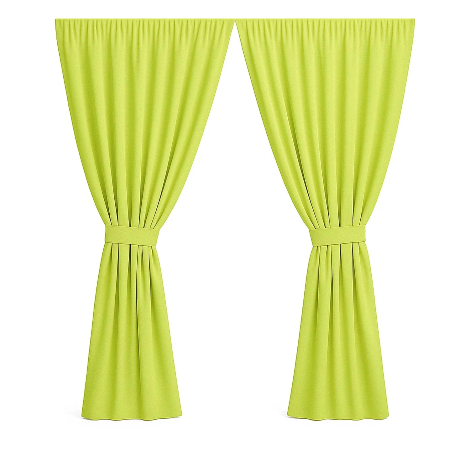 Setgarden Curtain Garden Outdoor Vorhang   2 x 155 × 240 cm – Balkon Vorhang 1tlg Lemon