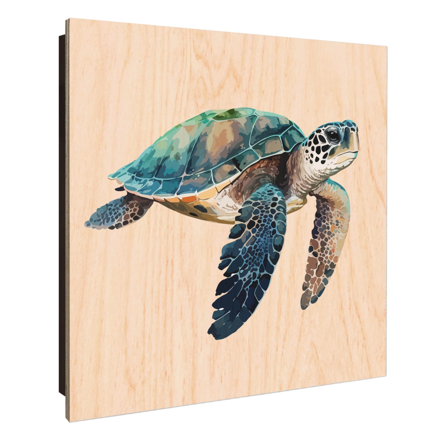 Banjado Großer Schlüsselkasten Holz 30x30cm Schwarz Scharnier Links 50 Hake günstig online kaufen