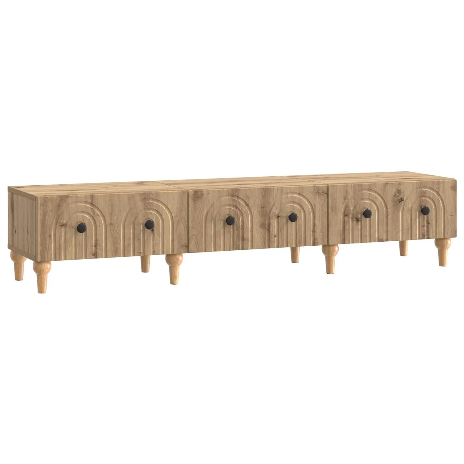 vidaXL TV-Schränk Artisan-Eiche 147 x 34,5 x 30 cm Holzwerkstoff 894254