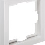 Abdeckung für OBI Phasenabschnittdimmer Ariane in Polarweiß.