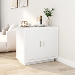vidaXL Sideboard Weiß 80x40x75 cm Holzwerkstoff 811817