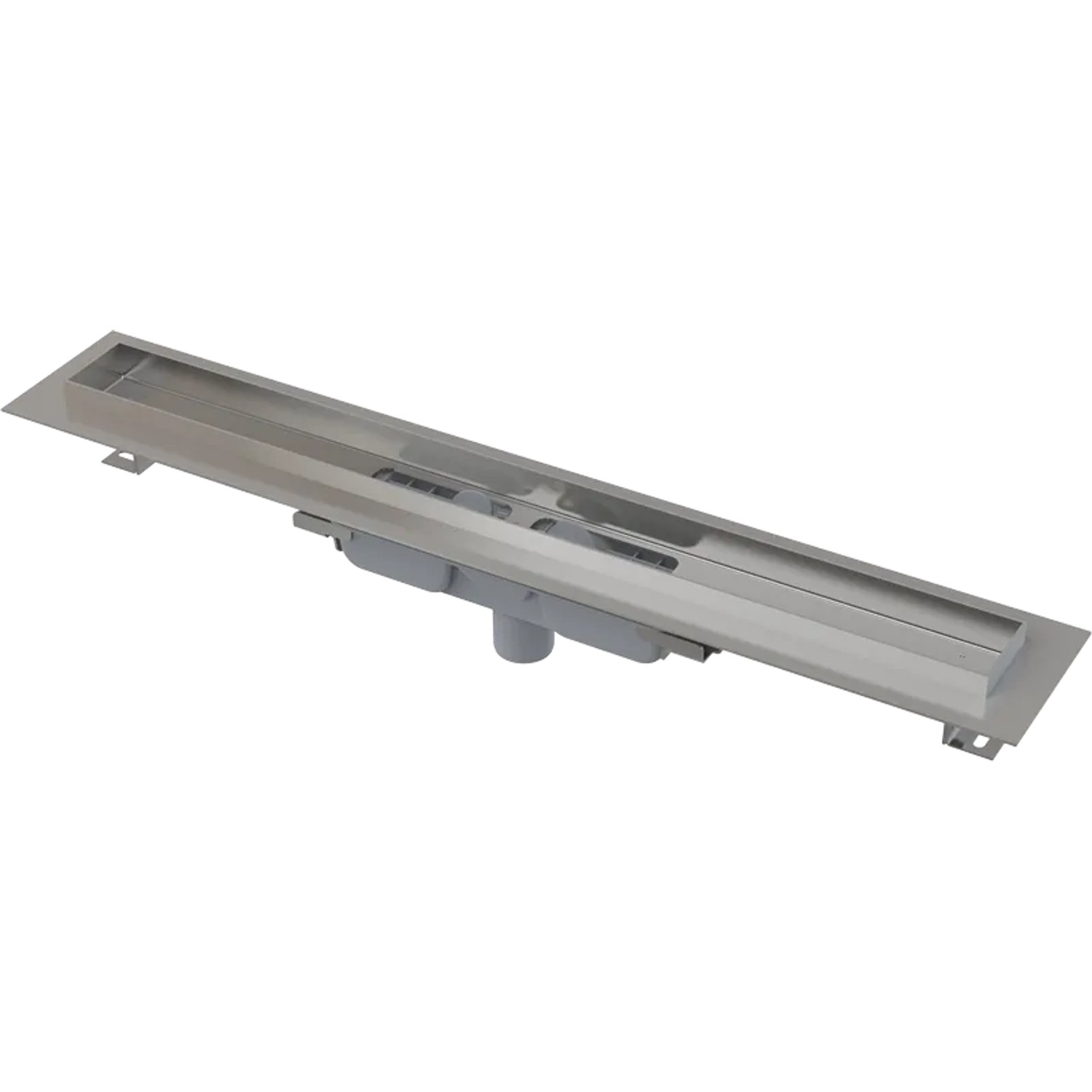 AlcaDrain APZ1106 Edelstahl Duschrinne,ow-Profile senkrechter Abfluss 550