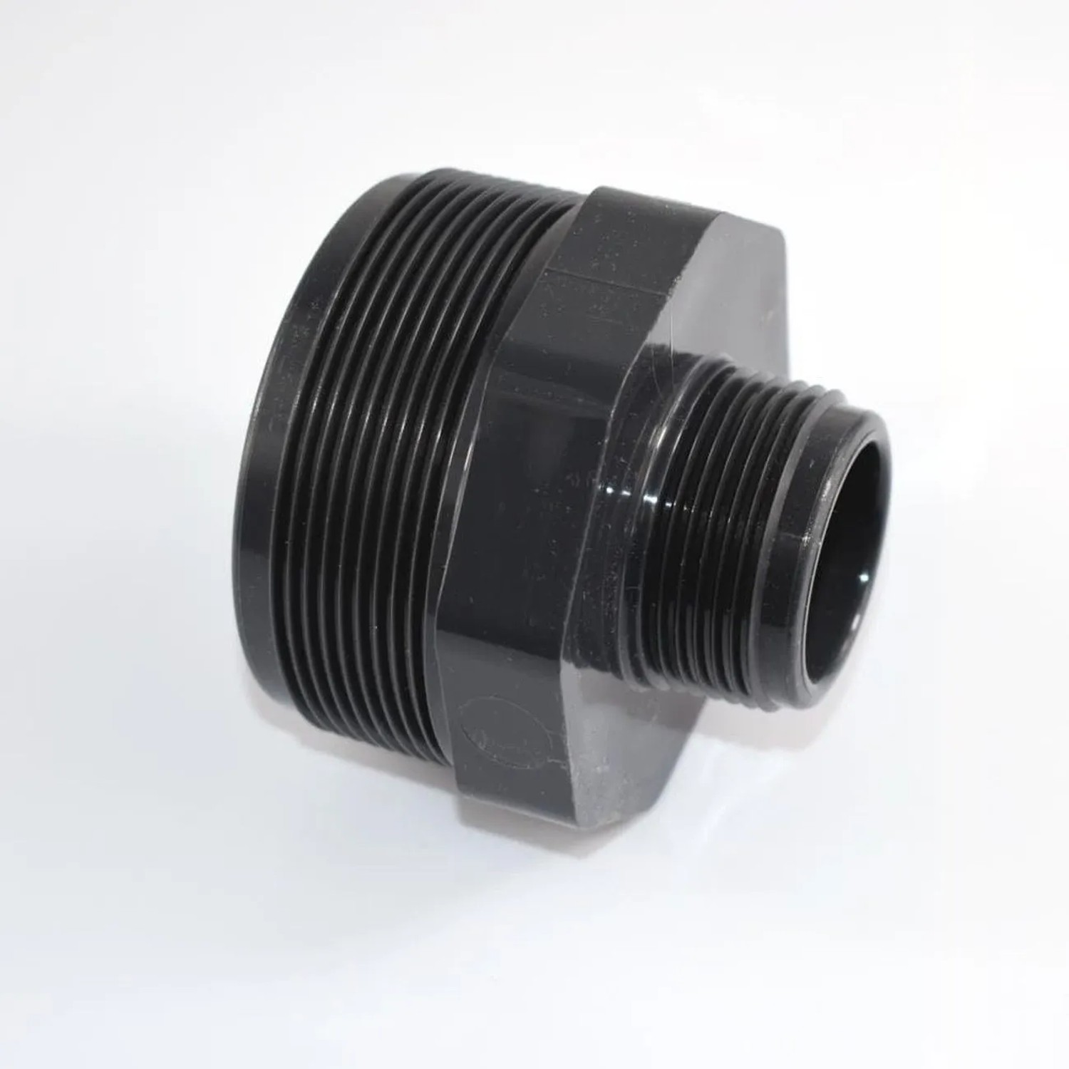 Cepex Pvc-u Doppelnippel AG 2 1/2 X 1 1/4 Zoll Schwarz