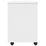 vidaXL Rollschrank Mit Rad Weiß 34 x 39 x 56 cm Massives Kiefernholz 42028341_6