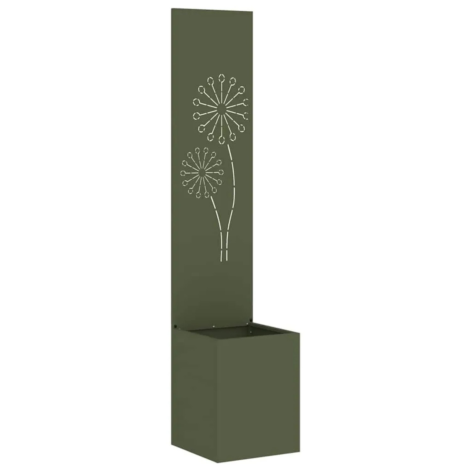 vidaXL Garten Sichtschutz-Leinwand Olivgrün 32 x 140 cm 876388