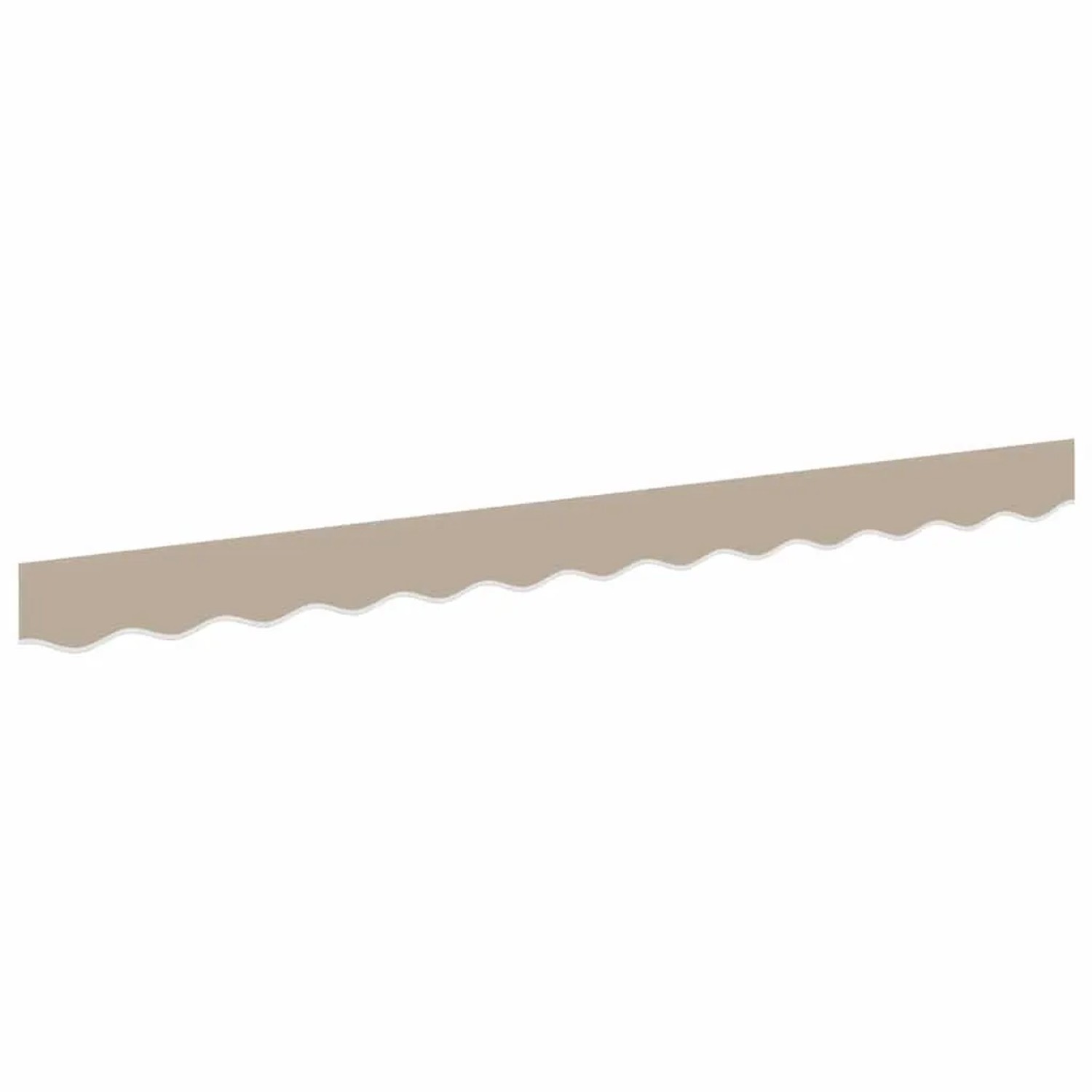 vidaXL Markisenvolant Beige 580 x 20 cm Segeltuch 42000758