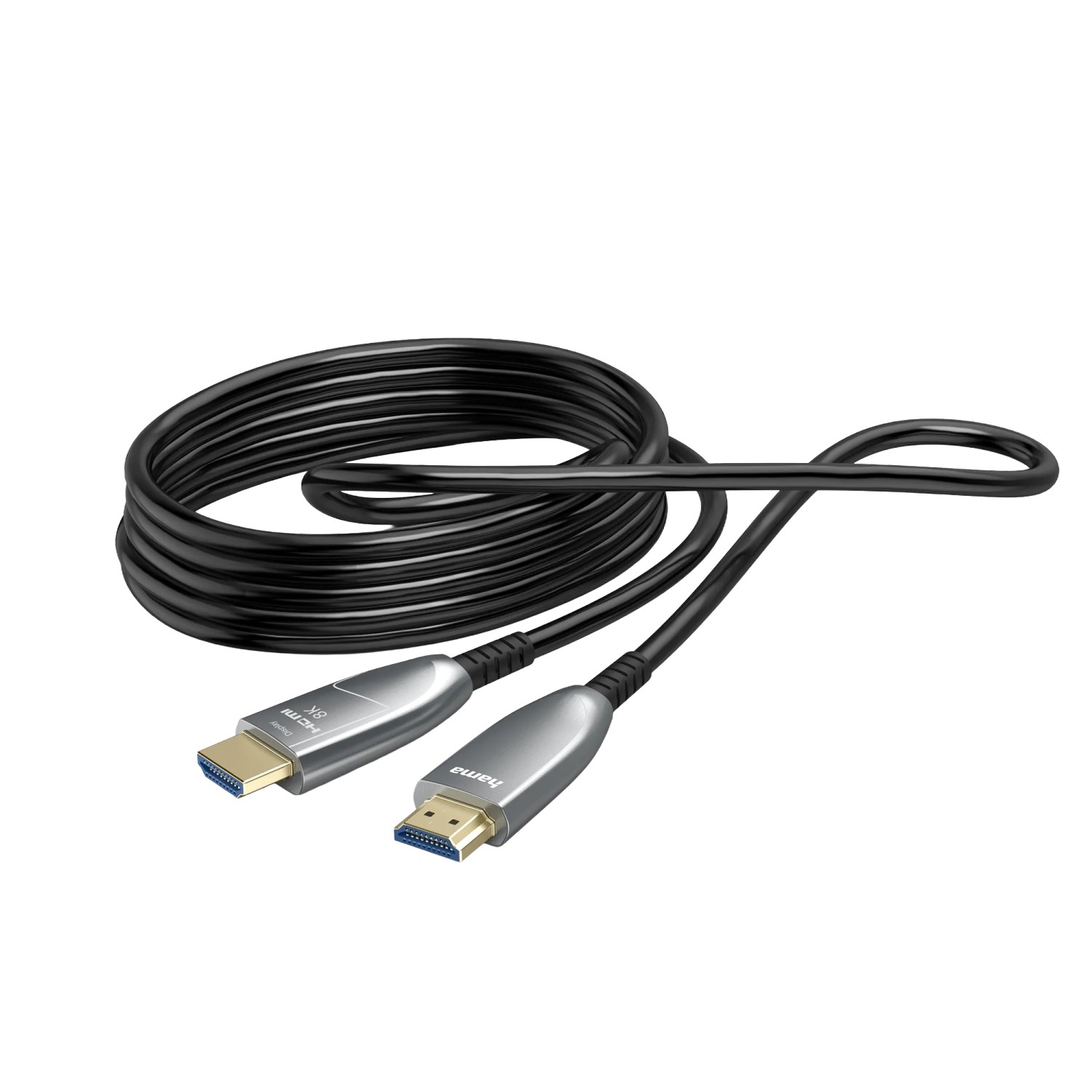 Hama HDMI-Kabel Ultra High Speed Glasfaser AOC 8K Aluminium 20 m