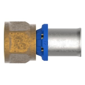 Kirchhoff MS-Übergangsstück Pressfitting 20 x 24,2 mm (3/4 IG) für Mehrschichtverbundrohr-Systeme.