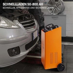 Wiltec Batterieladegerät 12V 24V Ladegerät Akkuladegerät Boost 630 Motorrad Lkw