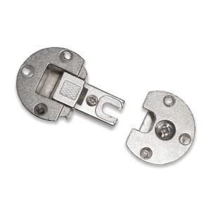 SOTECH 2 x Klappenscharnier Topf-Ø 35 mm für Klappen aus Holz