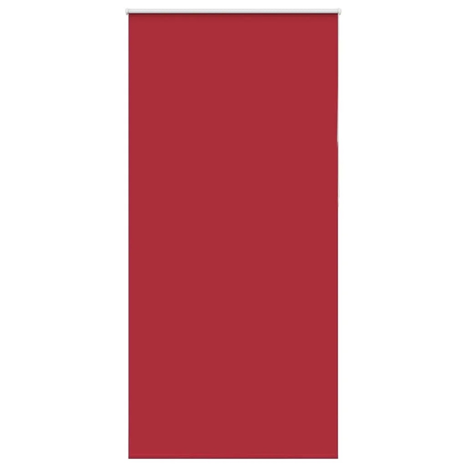 vidaXL Verdunkelungsrollo Rot 95x210 cm Stoffbreite 90,7 cm Polyester 40118 günstig online kaufen