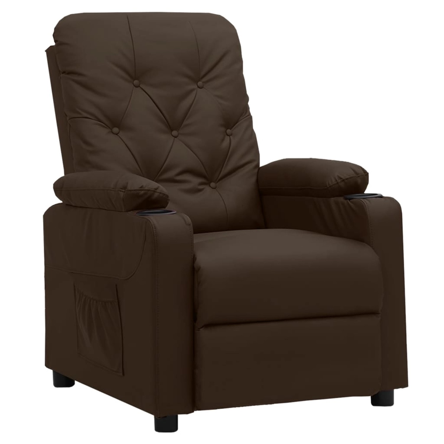 vidaXL Relaxsessel Braun Kunstleder 339123 günstig online kaufen