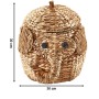 Kobolo Aufbewahrungskorb Korb Kinderkorb ELEFANT aus Wasserhyazinthe_3