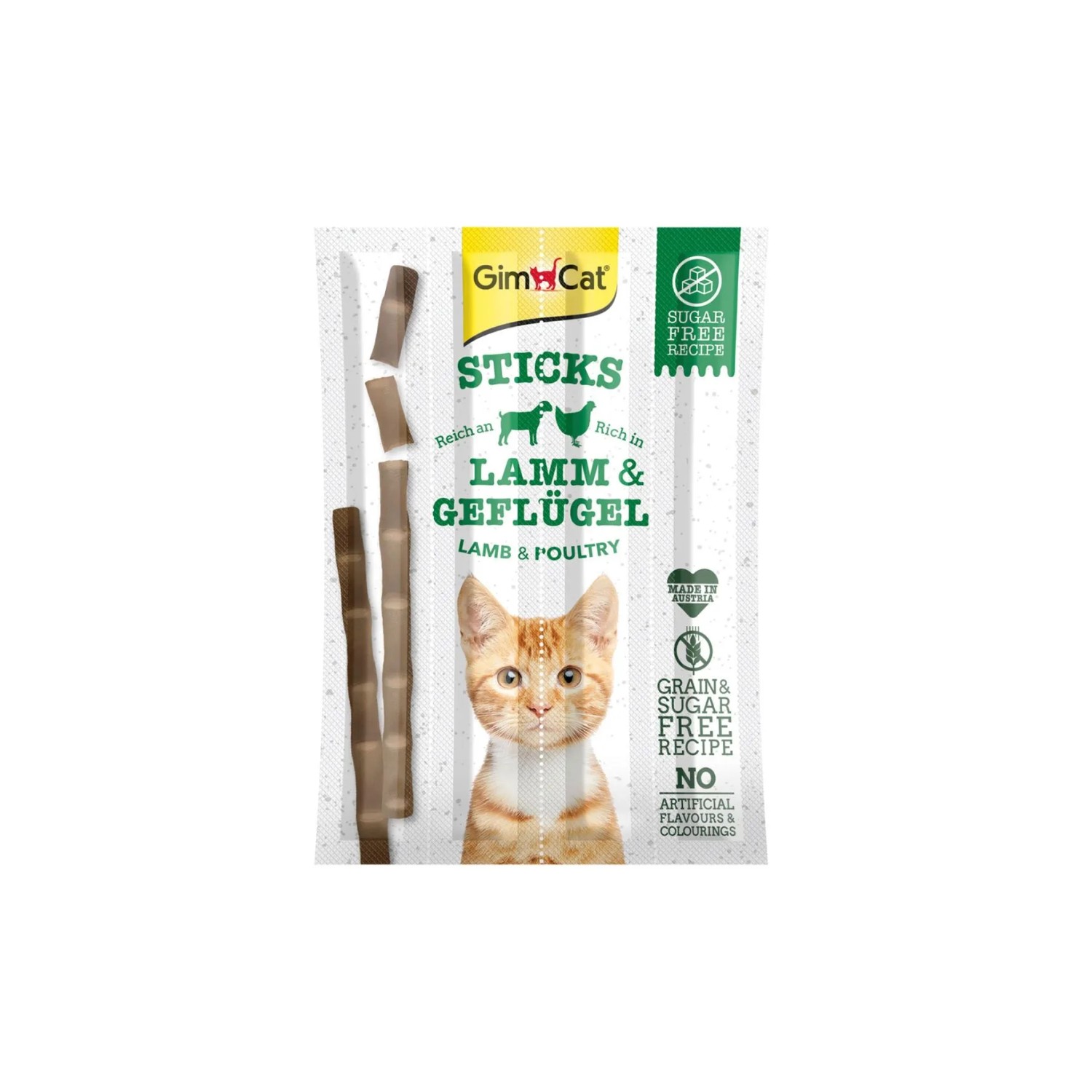 Gimcat Sticks Lamm und Geflügel 4 Stück