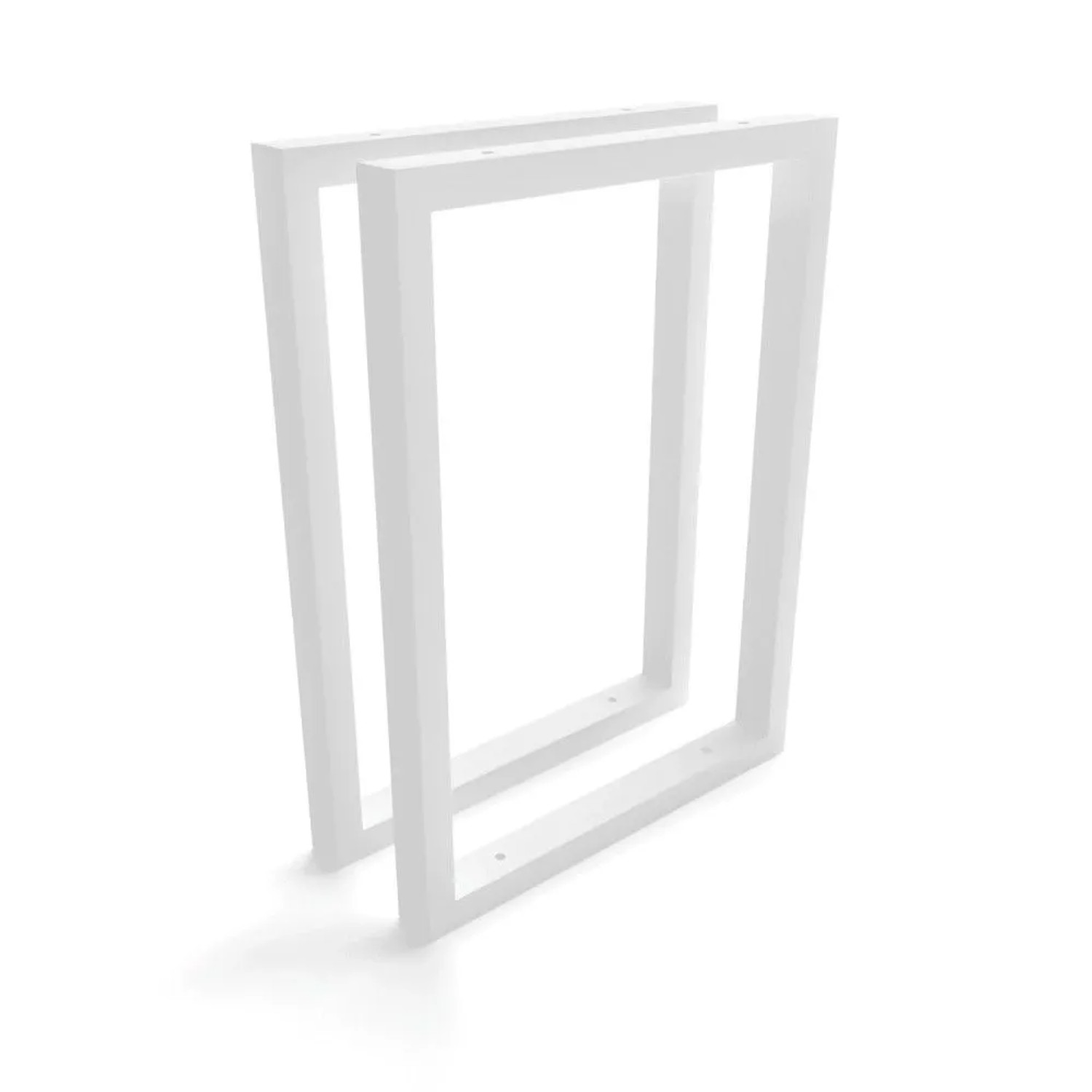 HEVVA Waschtischhalterung REUSS 30 cm Tief 2er Set Weiß