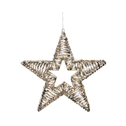 Lumineo LED-Weihnachtsstern Außen-Beleuchtung 720 Micro-LEDs Warmweiß Ø 60 cm