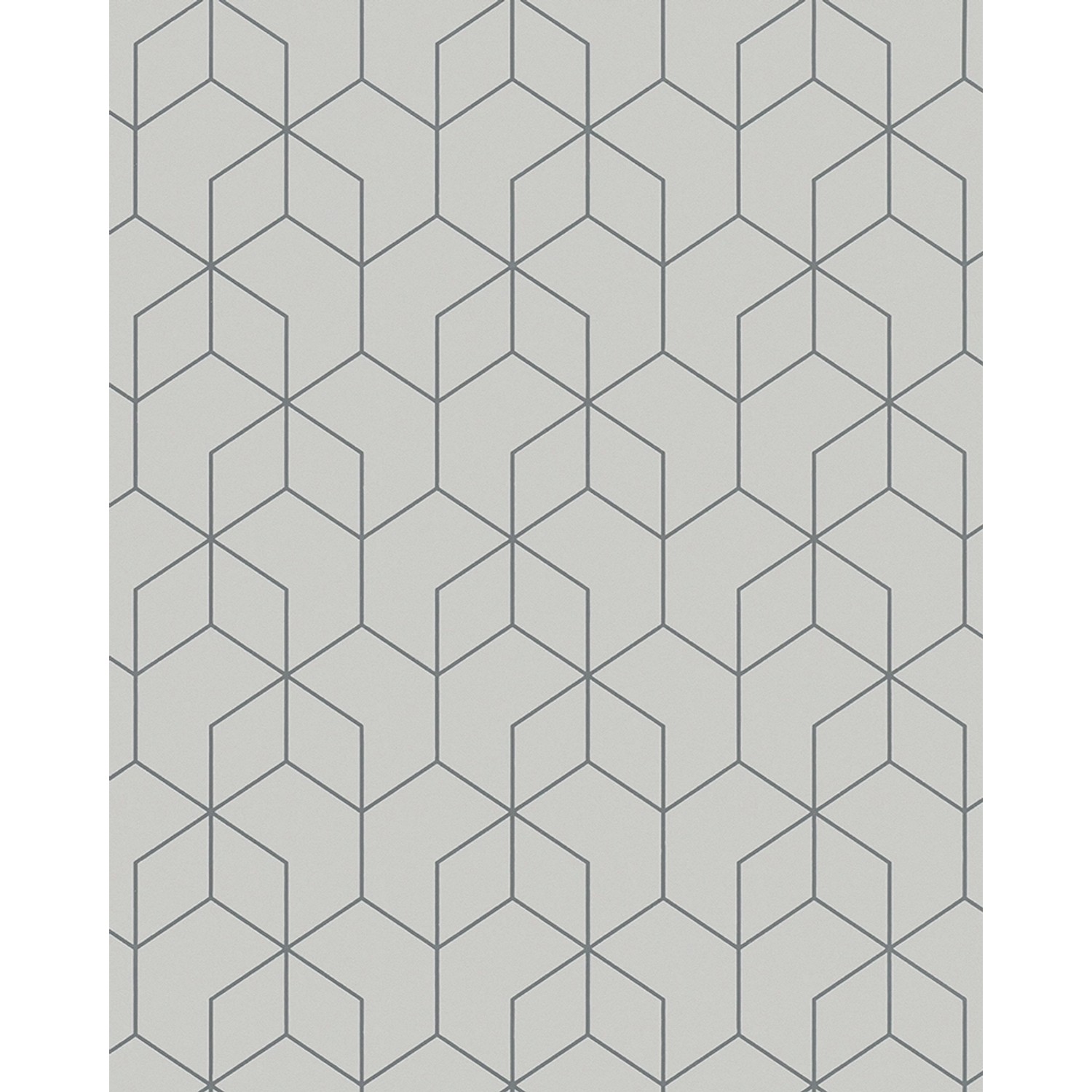 Marburg Vliestapete Grafisch Geometriemotiv Grau 10,05 m x 0,53 m FSC®