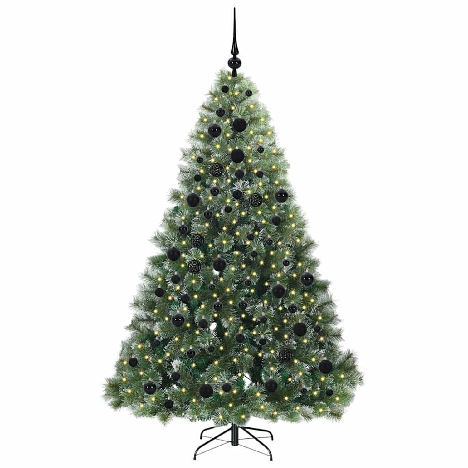 Thumbnail - vidaXL Künstlicher Weihnachtsbaum mit 300 LEDs Grün 180 cm PE und PVC 3397849