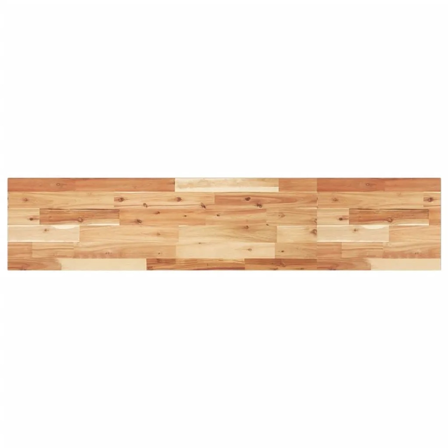 vidaXL Schweberegal 140x30x2 cm Massivholz Akazie Ölbehandelt 3279543
