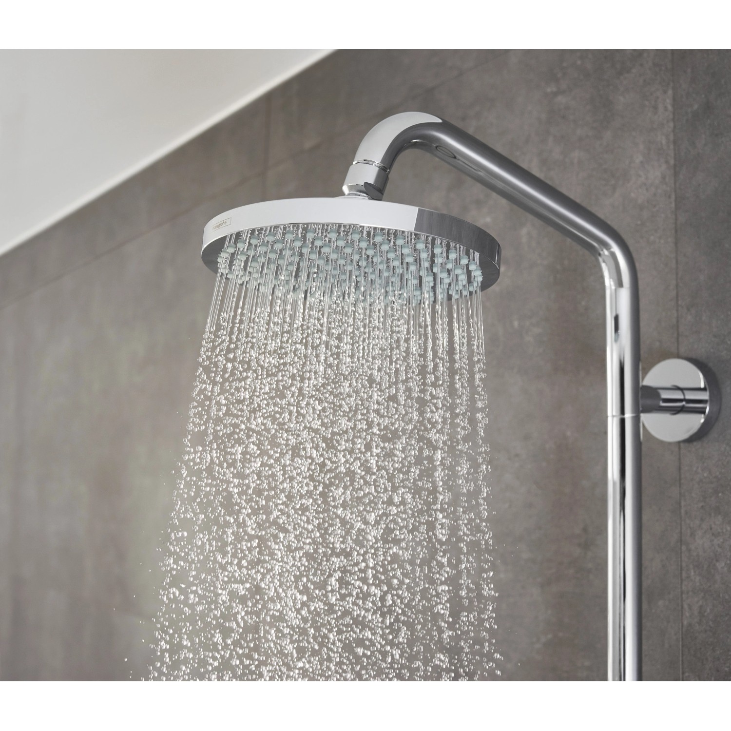Hansgrohe Croma Duschsystem Mit Thermostat – Regendusche 160 Mm + Handbrause, Chrom