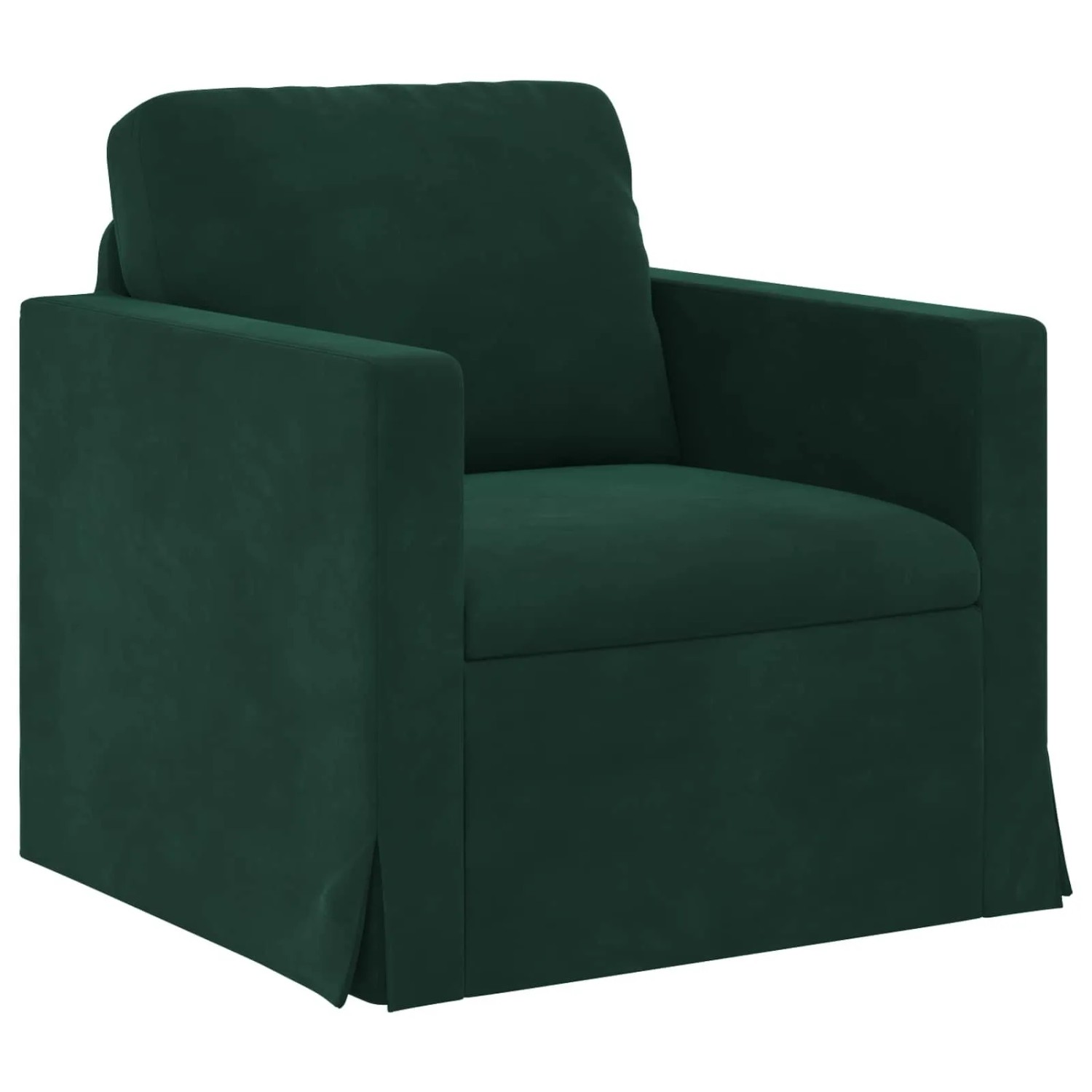 vidaXL Sofa Dunkelgrün 78 x 78 x 80 cm Samt 42024406