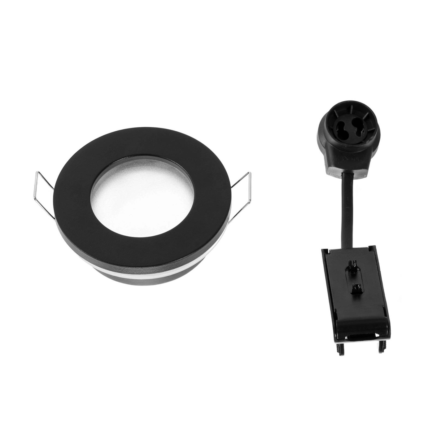 Arcchio Einbaustrahler Sylvi 10017699 Modern in Schwarz aus Aluminium 1-fla günstig online kaufen