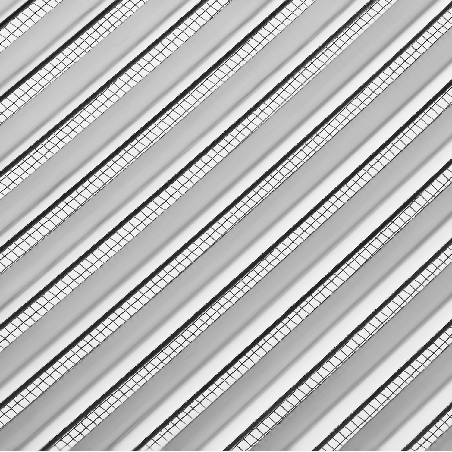 SOTECH Aluminium-Lüftungsgitter 125 x 125 mm Edelstahloptik Aufschraubbar mit Insektenschutz_3