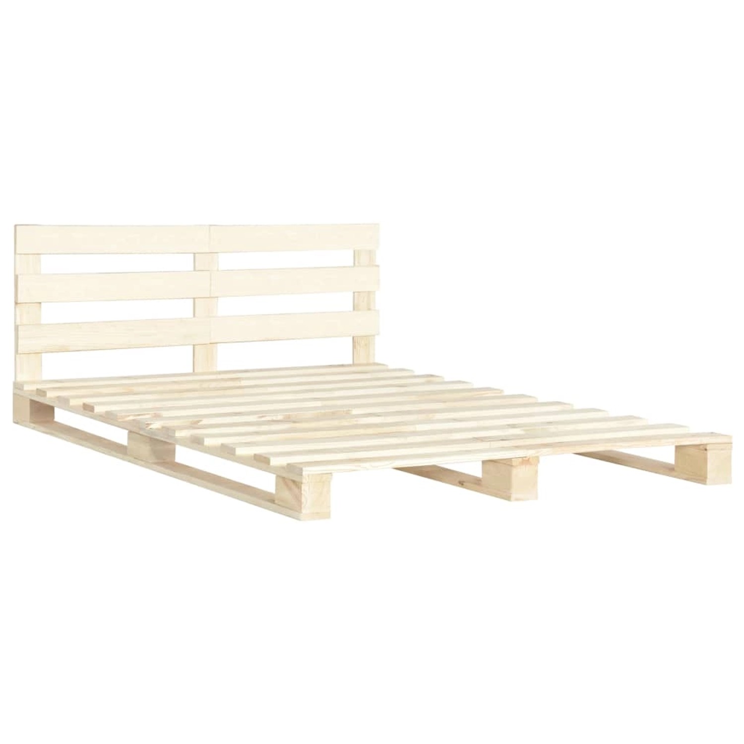 vidaXL Palettenbett Massivholz Kiefer 180x200 cm619013 günstig online kaufen