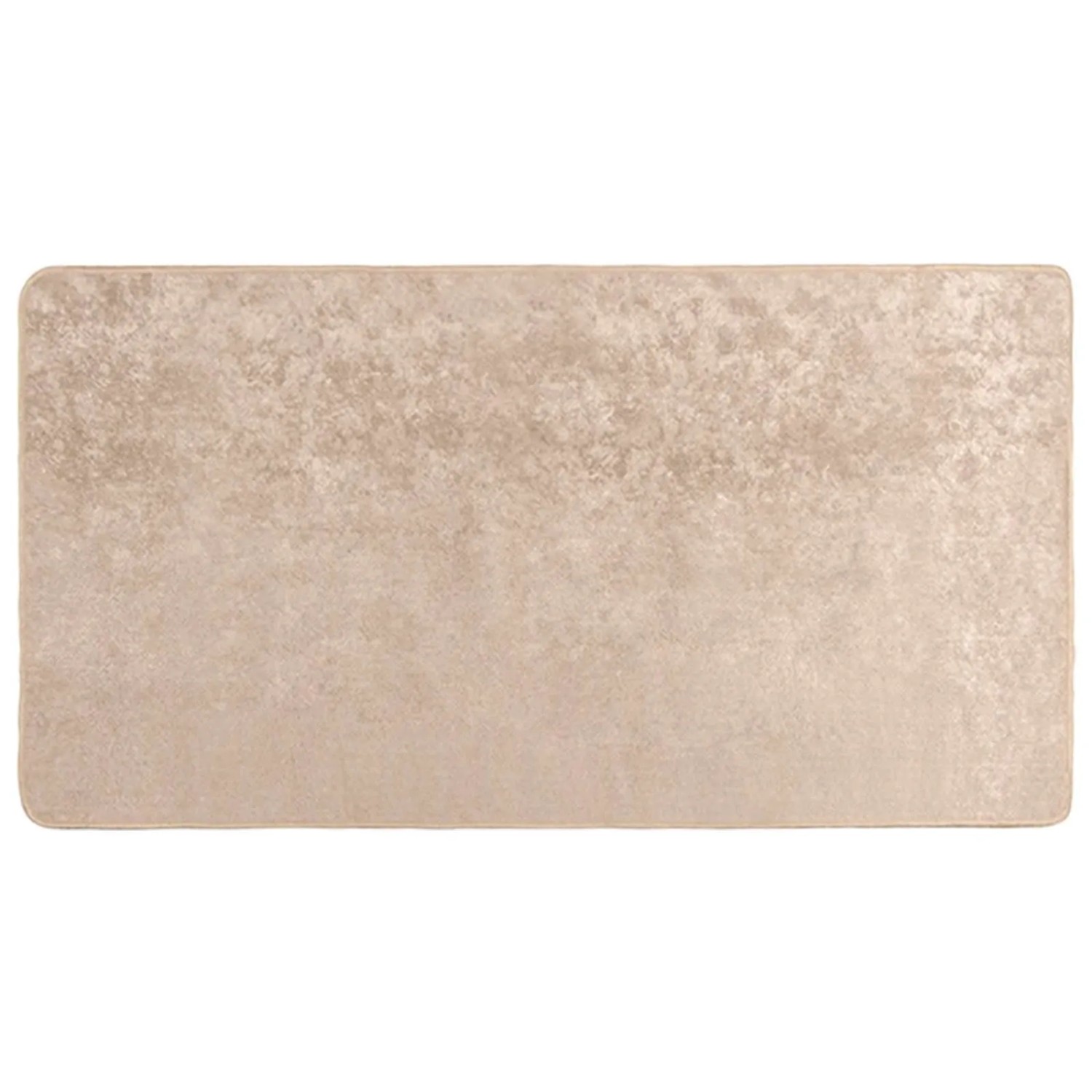 vidaXL Teppichläufer MARSA Beige 80 x 150 cm Polyester und PVC 42023082