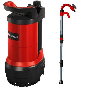 Einhell GE-PP 5555 RB-A Regenfasspumpe mit Zubehör für Gartenbewässerung und Brauchwasserversorgung.