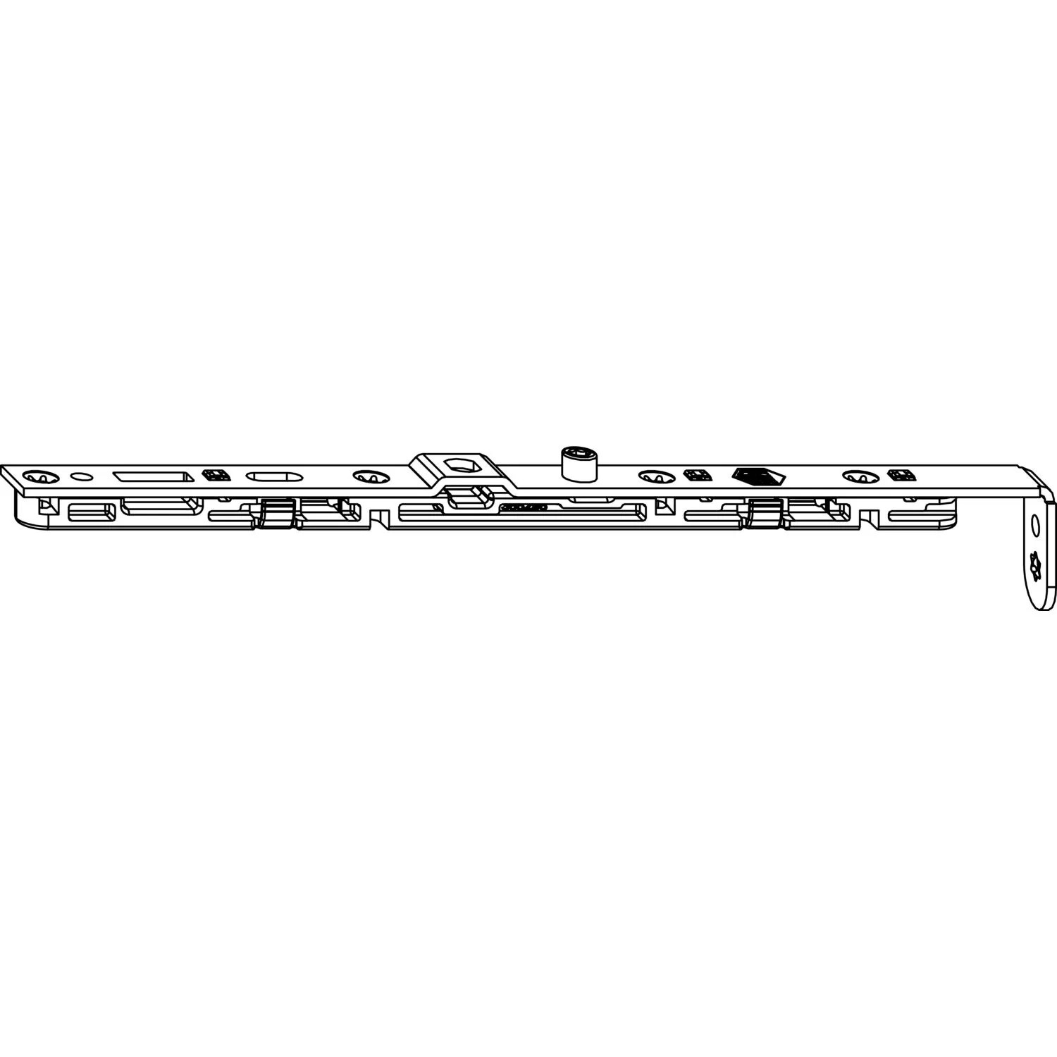 Maco Dreh-/Kippbandstulp Fix Power Flügelfalzbreite 255-1400 150kg Tricoat-Evo