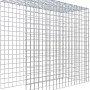 Gabiona Anbaukorb Typ 4, 90x100x40cm, Maschenweite 5x5cm, galvanbeschichteter Draht.
