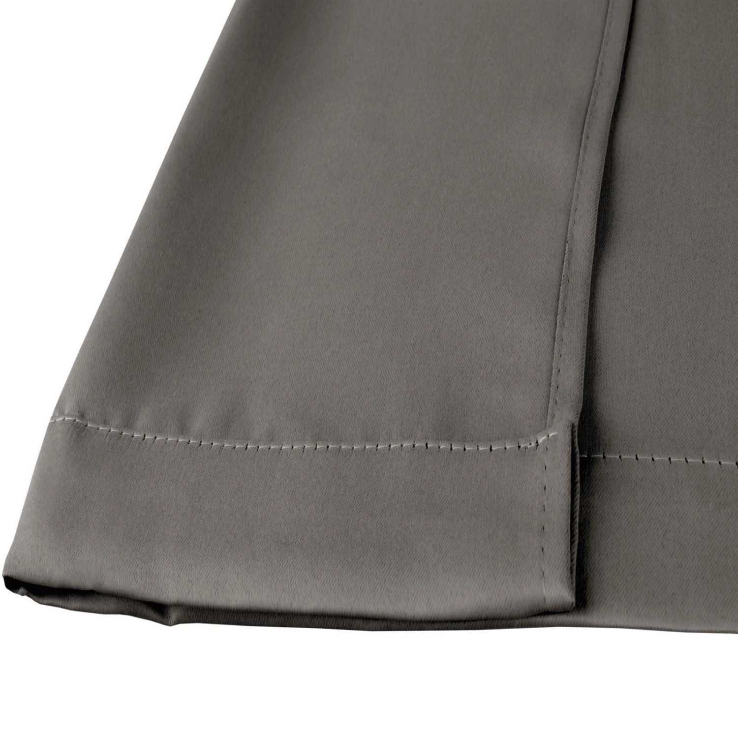 Anthrazitfarbene Verdunkelungsgardine Shadow, 135x295 cm, mit Universalband für Fenstervorhänge.