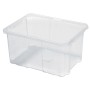 Transparente PROREGAL Aufbewahrungsbox mit Deckel, 60x40x26cm, 55 Liter.
