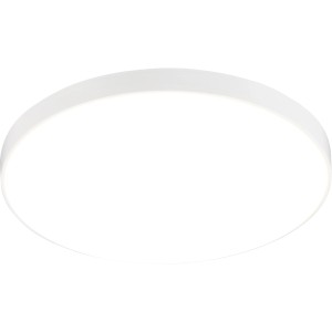 Weiße, runde Reality LED Deckenleuchte Spica, geeignet für Feuchträume.