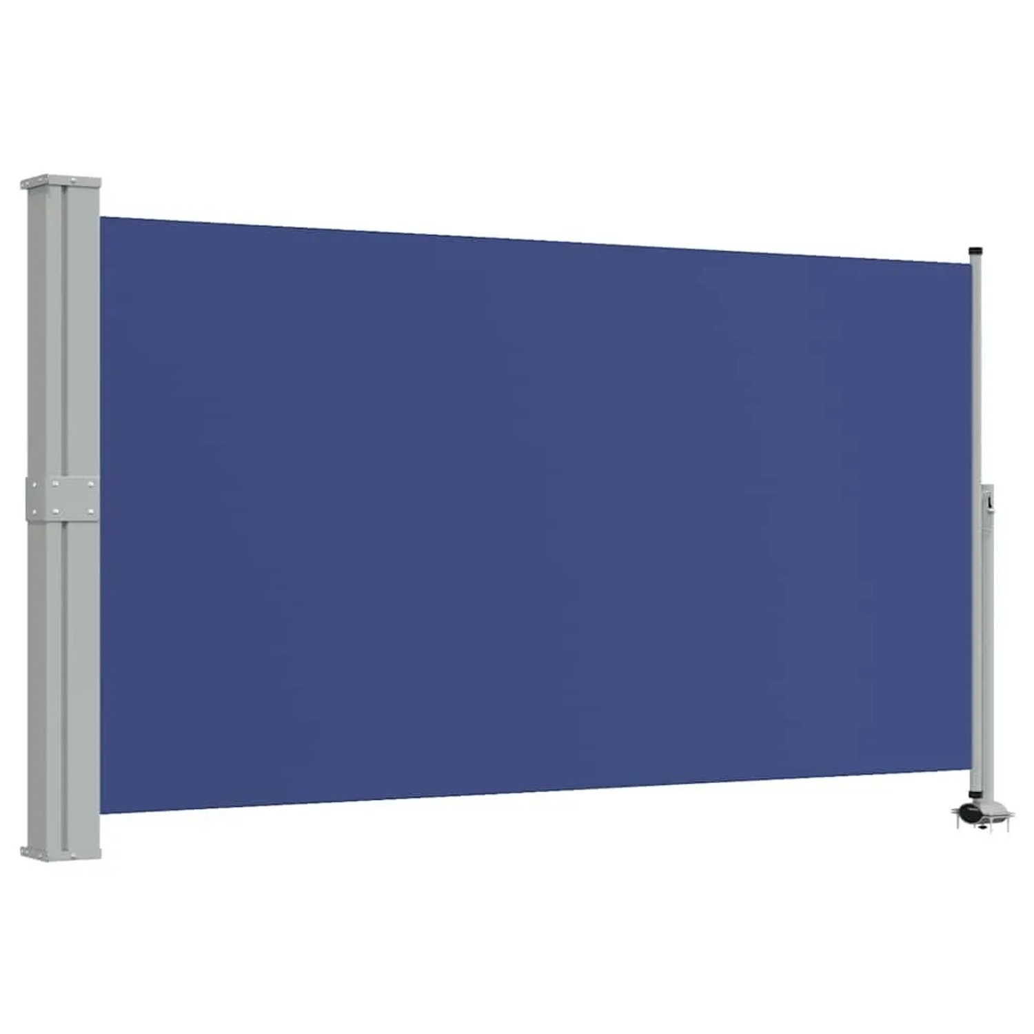 vidaXL Ausziehbare Seitenmarkise 140 x 300 cm Blau 48347