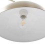 Detailaufnahme der Bogenlampe Lennart in Bronze mit E27 Fassung.
