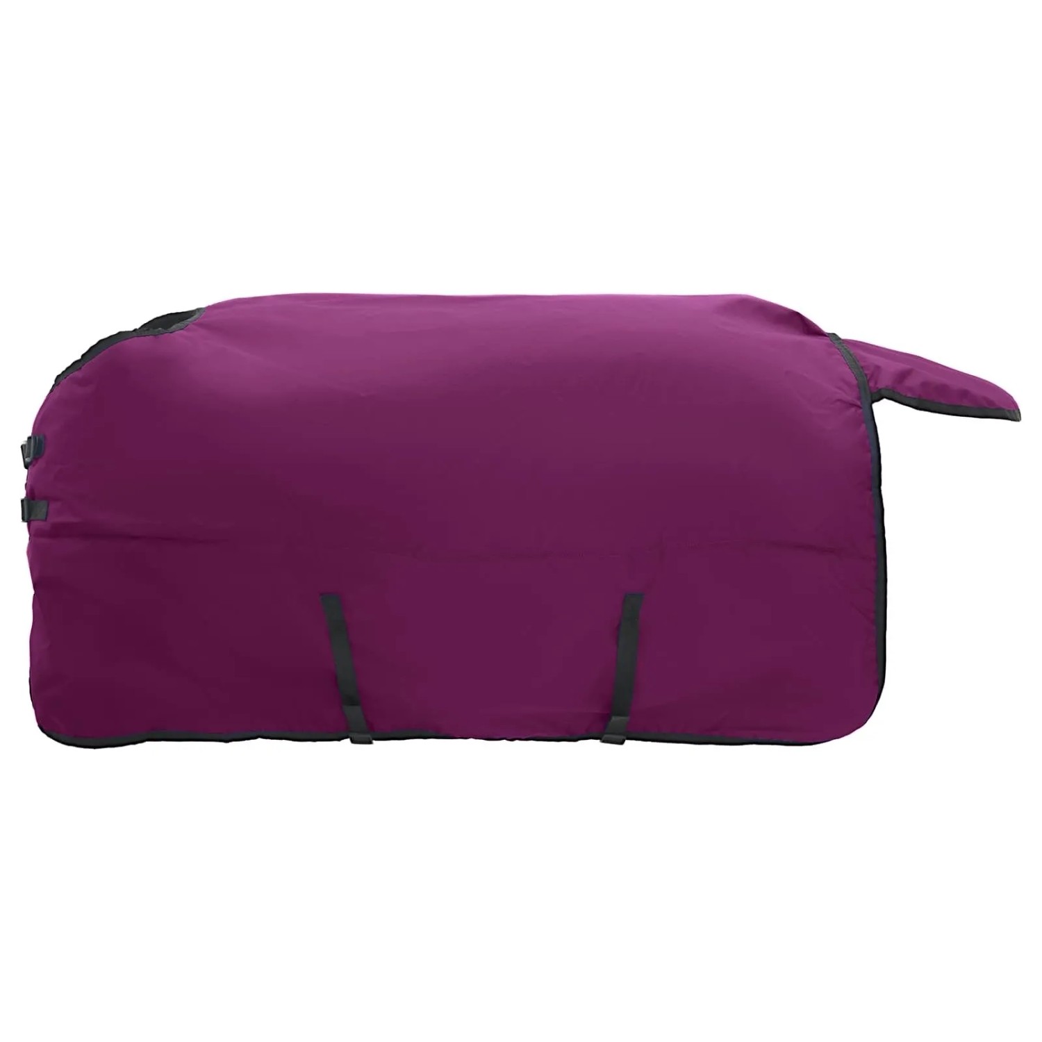 vidaXL Pferdedecke Dunkelgrün und Schwarz 75 cm Polyester 42013087
