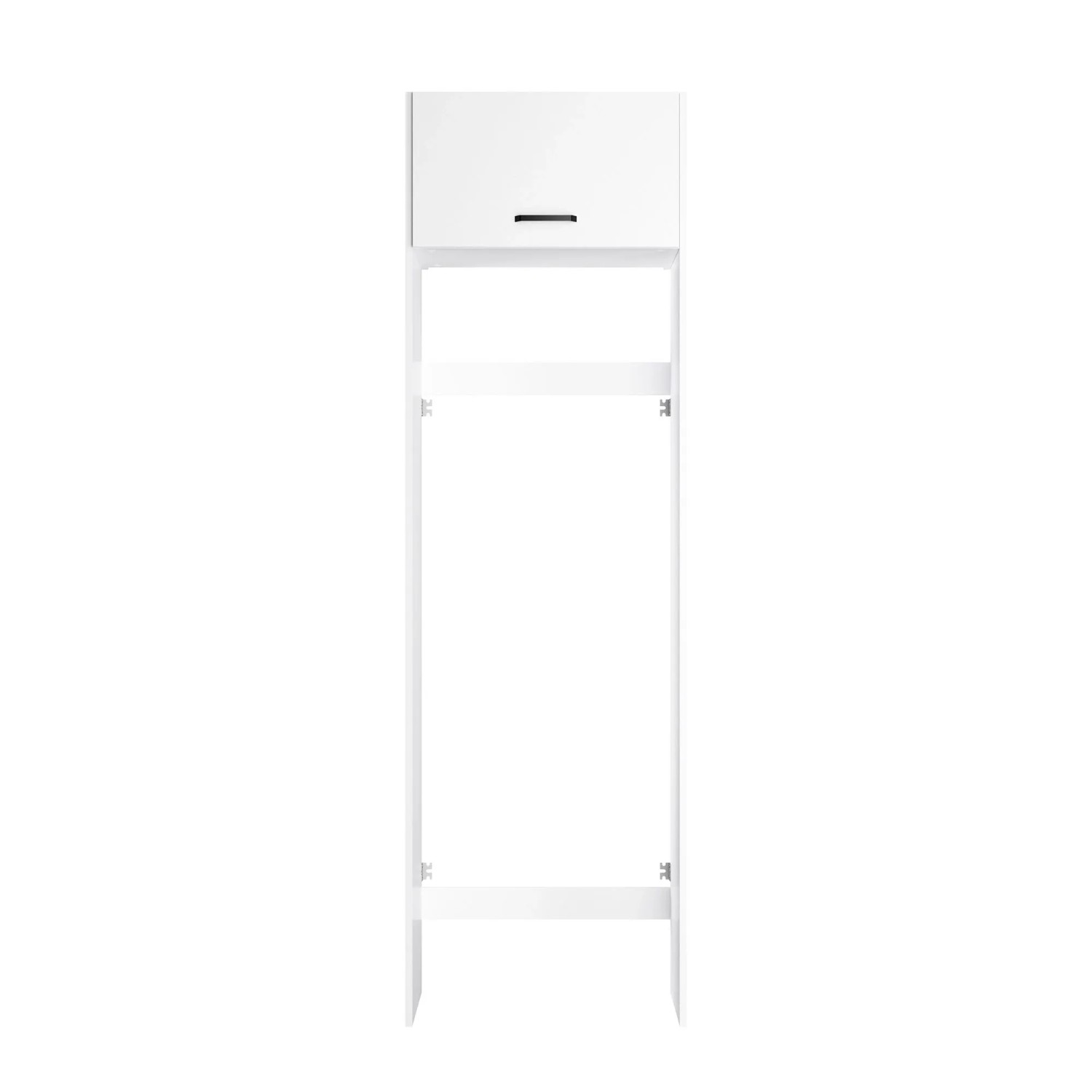 OPTIFIT Waschsäule Bonn214 60 x 210 x 57,1 cm Weiß mit Klappe