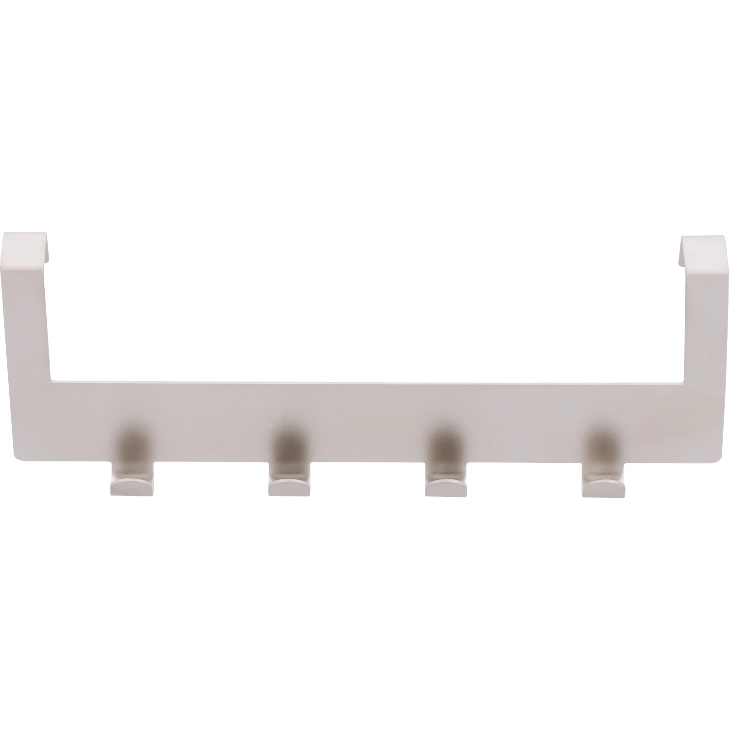 Siro Türgarderobe mit 4 Haken, Metall Nickel Matt, Länge 255 mm.