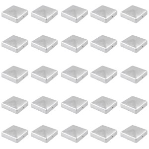 Holmwerk 25x Pfostenkappe Verzinkt 91mm Pyramide Abdeckkappe Für Pfosten 9x9cm