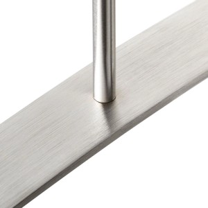SOTECH Design Kleiderbügel mit Öse 455 x 185 x 20 mm Edelstahl für Kleiderstangen Bis Ø30 mm