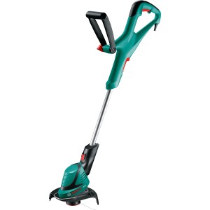 Bosch Elektro-Rasentrimmer ART 24+ mit Radsatz für Rasenkanten und kleine Flächen.