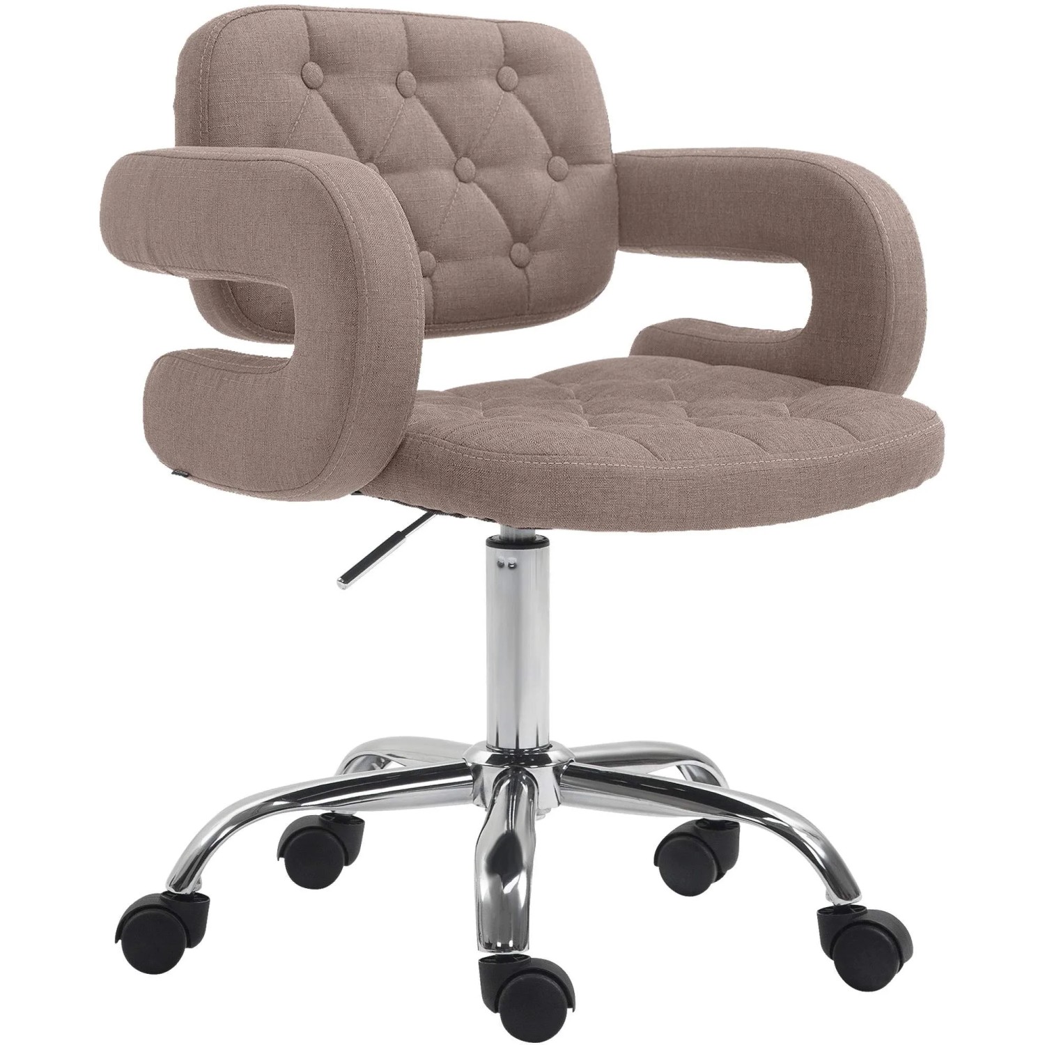 CLP Arbeitshocker Dublin Stoff Taupe