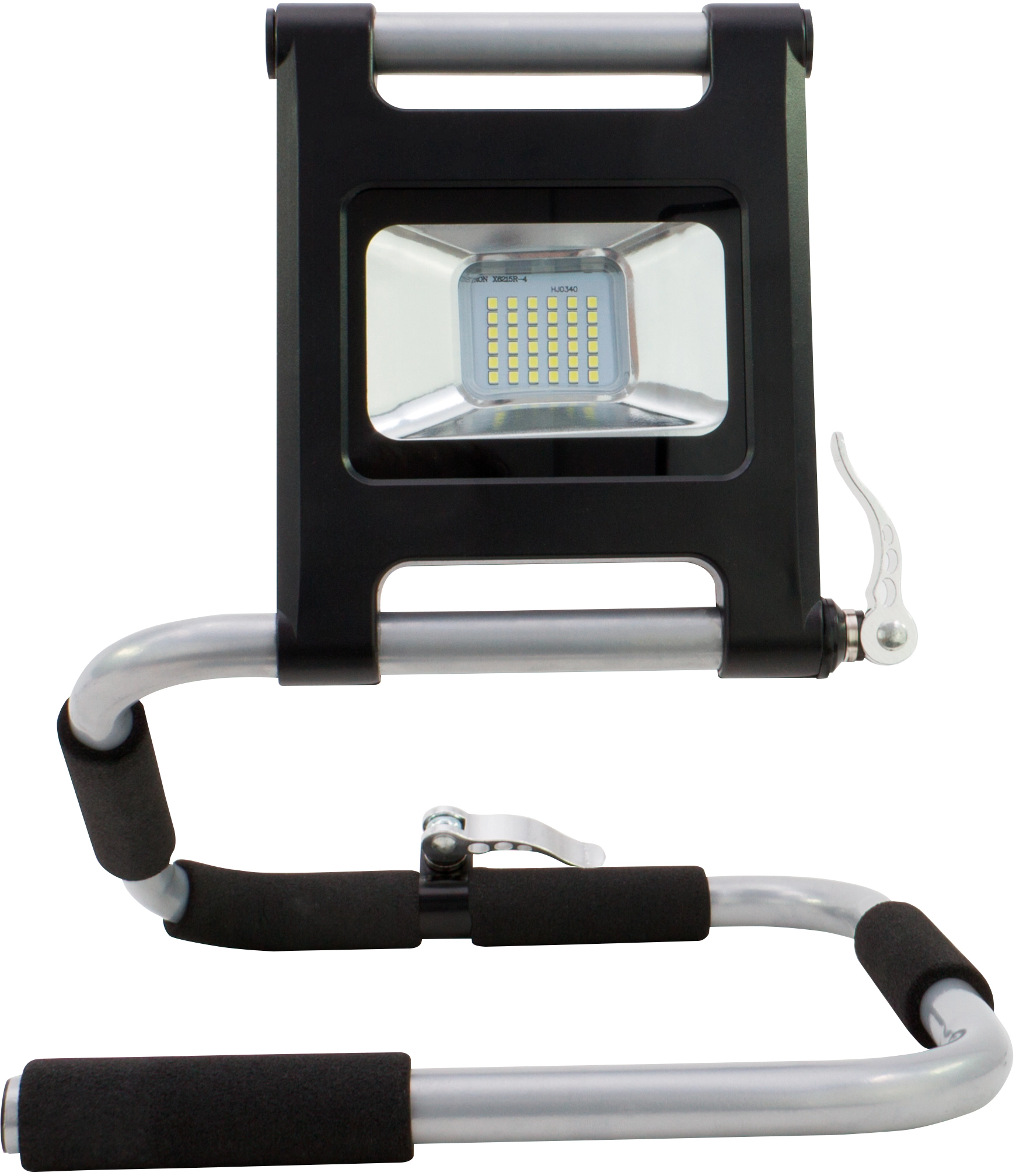 REV Ritter Akku-LED-Arbeitsleuchte Flex 18 OBI bei Schwarz-Silber flexibler kaufen Ständer W