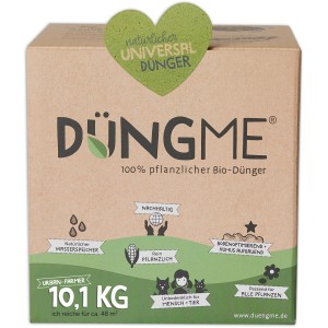 DüngMe Universaldünger 20kg (2x10kg) im Karton. Bio-Dünger für Gemüse, Obst und Grünflächen.